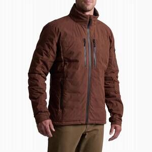 NEW KUHL wyldefire wax-coated exterior jacket in rustic brick